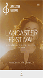 Mobile Screenshot of lancasterfestival.org